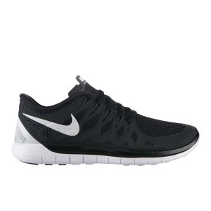 Nike Women's Free Run UK 5.0 Natural Running Shoes - Black/White