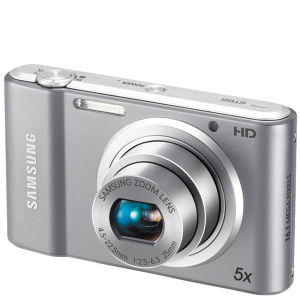Samsung ST68 Digital Camera – Silver (16MP, 5x Optical, 2.7 Inch LCD)