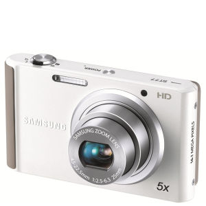 Samsung ST77 Compact Digital Camera (16MP, 5x Optical, 2.7Inch LCD) - White