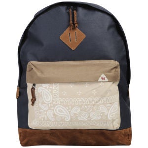 Bellfield Men's Yolo Bandana Print Rucksack - Navy