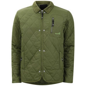Boxfresh Men's Bacciverous Chive Quilted Jacket - Green