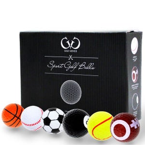 Golf Genius Novelty Golf Balls