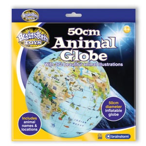 Eureka Toys Animal Globe - 50cm