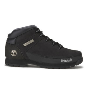 Timberland Men's Euro Sprint Leather Hiker Boots - Black