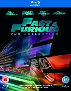 Fast and Furious 1-4 (Includes Digital Copies)