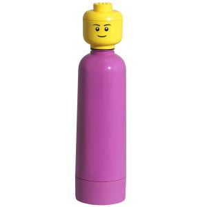 Lego Drinking Bottle - Pink