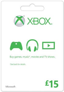 Xbox Gift Card - £15