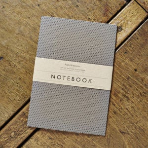 Katie Leamon Slate Polka Dot Notebook