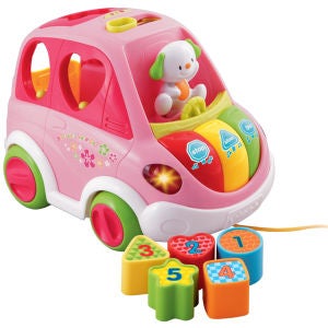 Vtech Sort and Learn Car - Pink
