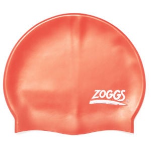 Zoggs Silicone Swimming Cap - Red