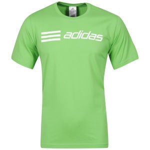 adidas Men's JLS Dim1 T-Shirt - Intense Green/White