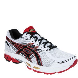 Asics Men's Gel Phoenix 6 Running Trainers - White/Black/Red