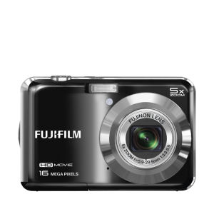 Fujifilm FinePix AX650 Compact Digital Camera (16MP, 5x Optical Zoom, 2.7 Inch LCD) - Black