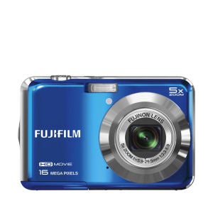 Fujifilm FinePix AX650 Compact Digital Camera (16MP, 5x Optical Zoom, 2.7 Inch LCD) - Blue