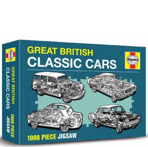 Great British Cars Haynes Edition Jigsaw