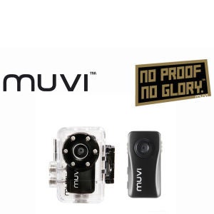 Veho Micro Muvi Atom Handsfree Camcorder with 4GB Memory and Waterproof Case - Grade A Refurb