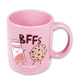 David & Goliath BFF's Mug - Pink