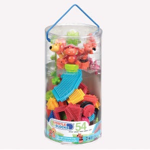 Bristle Blocks 54 Piece Jungle Adventure Tube