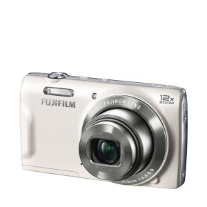 Fujifilm FinePix T500 Compact Digital Camera (16MP, 12x Optical Zoom, 2.7 Inch LCD) - White