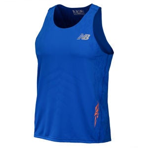 New Balance Men's NBX Boylston Singlet - Cobalt
