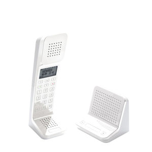 Swissvoice L7 Cordless Digital Designer Telephone with stand alone Answer Machine and Intercom Base - White