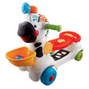 Vtech 3-in-1 Zebra Scooter