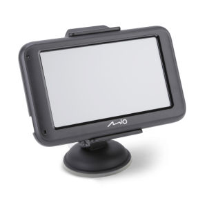 Mio Moov Navman M419 LM Sat Nav (UK and ROI), Inc Free Lifetime Map Upgrades, Traffic Updates and Carry Pouch