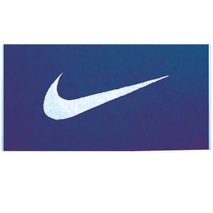 Nike Large Sport Towel - Dynamic Blue/White