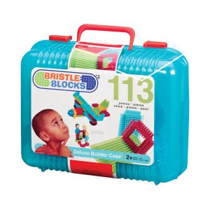 Bristle Blocks 113 Piece Deluxe Builder Case