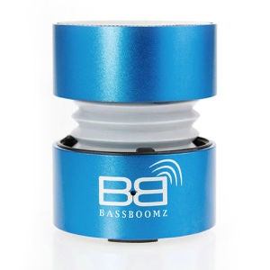 BassBoomz High Performance Portable Bluetooth Speaker - Blue