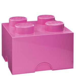 LEGO Storage Brick 4 - Pink