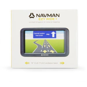Navman Mio EZY Wide 5" Sat Nav with UK & ROI Maps and 3D Lane Guidance