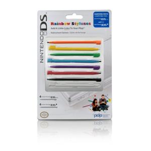 Nintendo Licensed Rainbow Stylus 8-Pack (DS Lite/DSi)