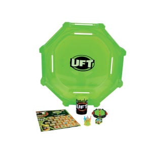 The Trash Pack Ultimate Fighting Trashies Glow Mania Battling Arena with 1 Spin Bin