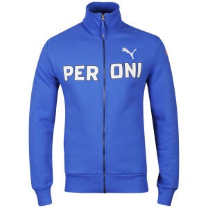 Puma Men's Italy Peroni Sweat Jacket - Blue