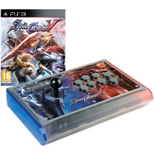 Soul Calibur V with Tournament Edition Arcade Fight Stick