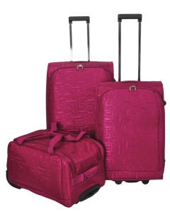 Elle 3 Pc Large Luggage Set