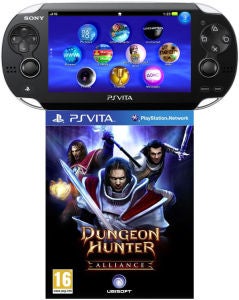 PS Vita (Wi-Fi Enabled) Includes: Dungeon Hunter Alliance