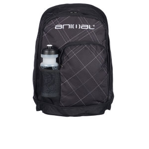 Animal Crette Bottle Backpack - Black/White