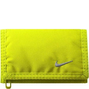 Nike Basic Wallet - Volt/Wolf Grey