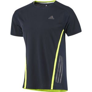 adidas Men's Supernova Short Sleeve T-Shirt -  Night Shade/Electricity