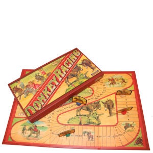 Donkey Racing - Retro Board Game