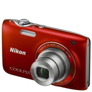 Nikon Coolpix S3100 Compact Digital Camera - Red (14MP, 5x Optical Zoom, 2.7 Inch LCD) - Grade A Refurb