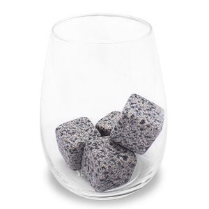 Scotch on the Rocks Granite Ice Cubes