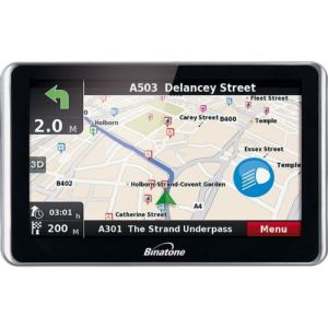 Binatone DVR505 5 Inch UK and ROI Video Recording Sat Nav - Grade A Refurb