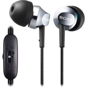 Sony MDR-EX58V Earphones - Silver