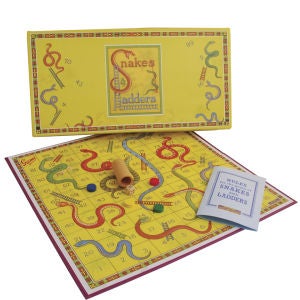 Snakes and Ladders - Retro Board Game