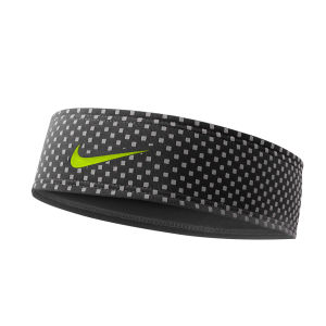 Nike Dri-Fit 360 Headband - Black/Volt