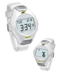  Skechers Wrist Band Watch & Heart Rate Monitor - White 