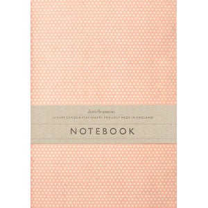 Katie Leamon Red Polka Dot Notebook